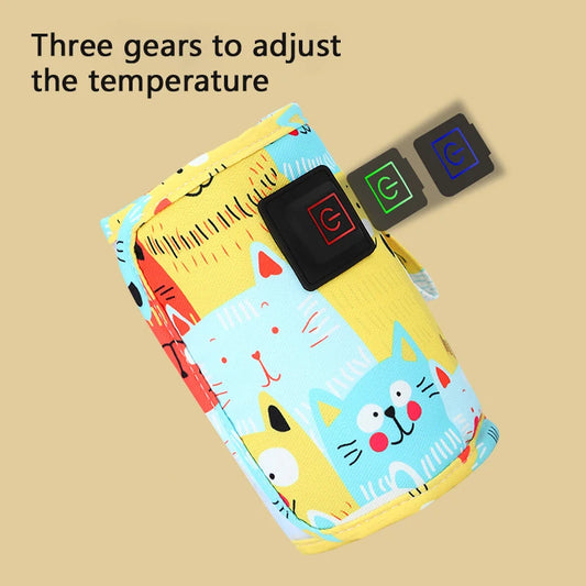 Bolsa Térmica com Aquecimento USB para Leite ou Água – Uso em Carrinho e Viagem